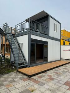 Edificio de Oficinas Modular de Lujo Expandible para Interiores, Diseño Móvil Prefabricado, Casas Modulares en Contenedores - Product Image 1