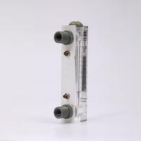 Rotamètre précis personnalisable Rotor Tube de verre Débitmètre d'air liquide pour le traitement de l'eau