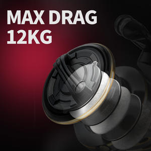 รอกหมุน <span class=keywords><strong>linnhue</strong></span> แกนม้วนโลหะ2800-7800 6BBS, รอกตกปลาทะเลระยะไกล - Product Image 3