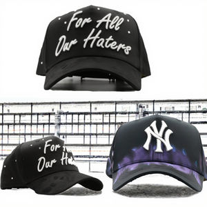 Gorras Personalizadas Originales de 5 Paneles, Gorra de Béisbol Deportiva con Visera Ancha y Patrón de Letras, Estilo Trucker - Product Image 2