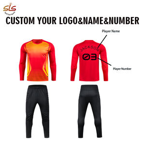 Keeper Shirt Verkoop Voetbalkeeper Jersey Voetbal Goalie Jersey Heren Doelman Voetbaltenues Junior Custom Gewatteerde Keeperstrui - Product Image 5