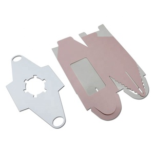 Boîte en carton de papier d'emballage de poupée de gâteau personnalisée avec fenêtre en PVC transparente voyage Portable le plus populaire - Product Image 5