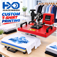 Presse à chaud multifonction 5 en 1 29*38cm 33*45cm pour sublimation et transfert thermique sur T-shirts, mugs, casquettes, assiettes