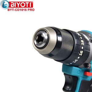 Ensemble de <span class=keywords><strong>perceuse</strong></span> <span class=keywords><strong>sans</strong></span> <span class=keywords><strong>fil</strong></span> professionnelle BIYOTI 20V 2.5Ah, <span class=keywords><strong>perceuse</strong></span> à <span class=keywords><strong>percussion</strong></span>, mini tournevis électrique pour mandrin de 13 mm - Product Image 4