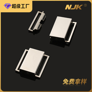 Boucle en métal argentée réglable Jiuyuan pour ceintures, sacs et accessoires de chaussures Q203-30 - Product Image 5