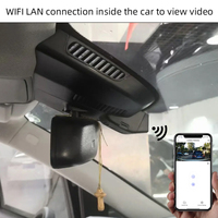 4K Dash Cam Avant et Arrière WiFi Car Dual Dashcam Plug Play Compatible avec Mercedes Benz V-class W447 V200 V220 V250 V260 V300