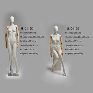 Yüksek kaliteli bej kadın tam vücut manken, kadın tam vücut elbise formu modeli, kadın için fiberglas manken giysi ekran - Product Image 3