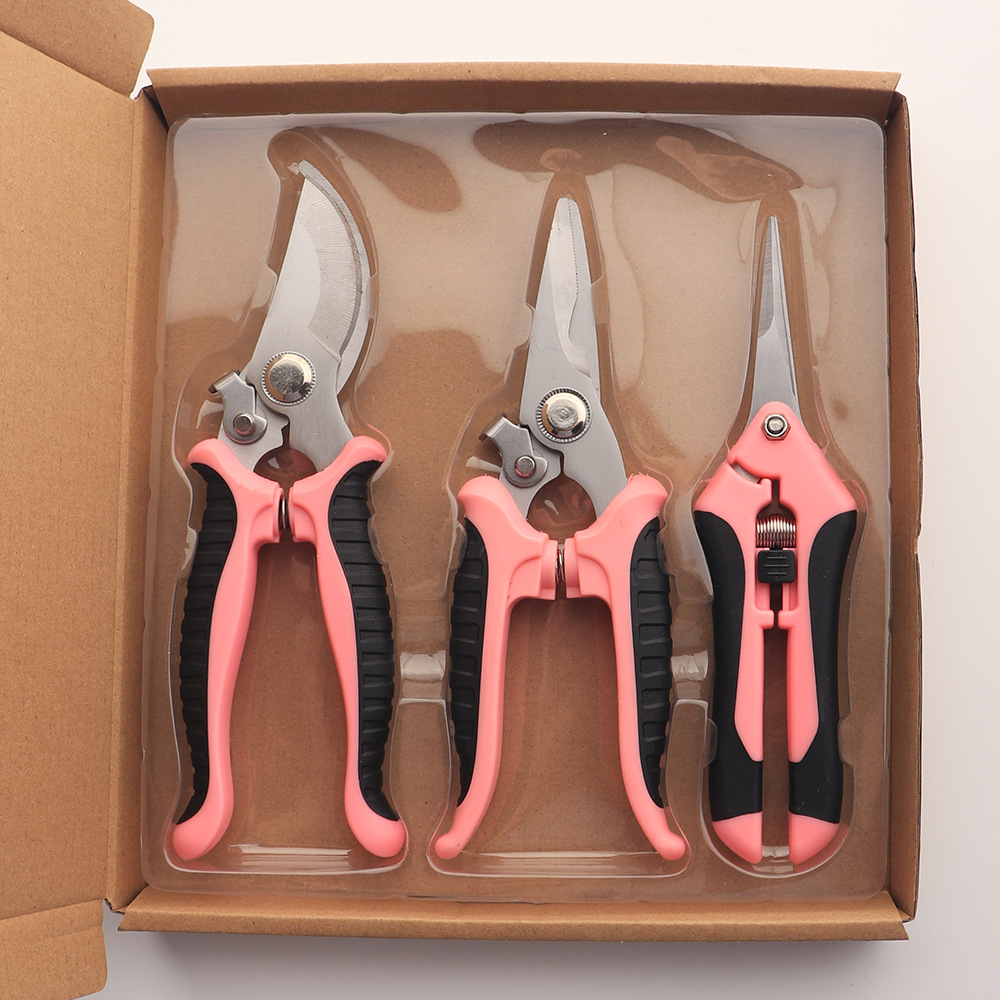 3-piece set-pink-black