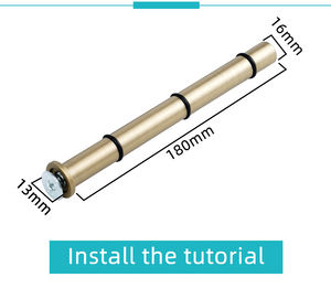 Porte-bouteilles de vin en aluminium moderne de haute qualité noir/Glod chevilles de vin murales pour meubles de maison - Product Image 3