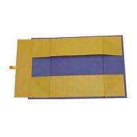 Boîte cadeau rigide pliable magnétique personnalisée, boîte cadeau en papier rigide pliable pour cosmétiques, vin, cadeaux de fête, emballage