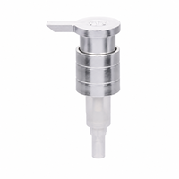 Pompe à lotion en plastique PP de haute qualité 24/410 28/410, couleur personnalisée, anti-déversement, avec fermeture à vis et impression sérigraphique