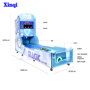 Gran oferta, sistema de simulador de consola de videojuegos de bolos mágicos automáticos que funcionan con monedas, máquina de juego de bolos, características de disparo láser - Product Image 5