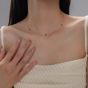 สร้อยคอเงินแท้ S925 ประดับมุกสังเคราะห์ ดีไซน์เฉพาะตัวสไตล์อินเทรนด์ แบรนด์ Star พร้อมสายคล้องคอแบบดึงออกได้ รุ่น Y02038 - Product Image 4