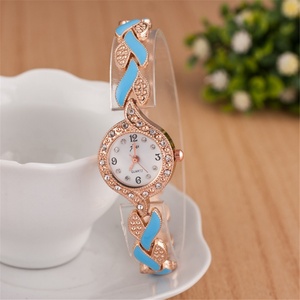 Reloj de Pulsera para Mujer, Reloj de Cuarzo con Pedrería, Reloj de Joyería de Moda, Reloj Elegante para Dama - Product Image 5