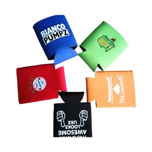 Soporte rechoncho de espuma de neopreno personalizado promocional Logotipo personalizado Enfriador de latas de cerveza impreso Funda de lata de neopreno de 12Oz - Product Image 1