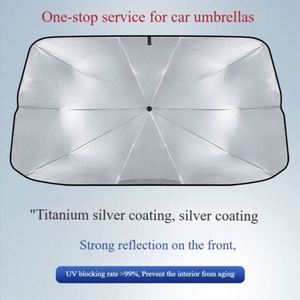 Parasoles para Auto con Logotipo Personalizado, Plegables, con Bloqueo UV, 190T, Sombrilla para Auto, Protector Solar para Parabrisas Delantero - Product Image 3