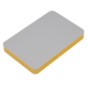 Panneau stratifié PVC jaune imperméable 4x8 pieds sur mesure pour armoires de cuisine - Usine Oufei Group - Product Image 2