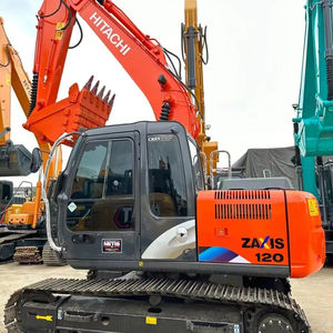 Gran oferta, excavadora japonesa Hitachi ZAXIS 120 usada en excelentes condiciones con una bomba de motor de alto rendimiento - Product Image 1