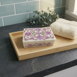 Stonecrafts International Handcrafted Marble Jewelry <b>Boxes</b> Mother Pear Bangles Accessories Model MOP0176 Uttar Pradesh Supplier - Product Image 2
