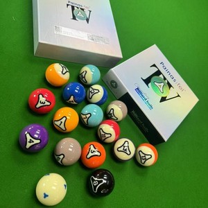Billes de billard Painasifei, ensemble de 16 pièces, résine, taille standard américaine - Product Image 1