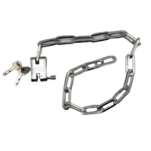 <span class=keywords><strong>Candado</strong></span> de <span class=keywords><strong>cadena</strong></span> GLORA de hierro cromado de 0,8 M <span class=keywords><strong>con</strong></span> cilindro de latón llave Normal <span class=keywords><strong>para</strong></span> gabinete de <span class=keywords><strong>puerta</strong></span> de vidrio - Product Image 6