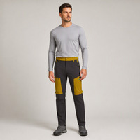 Nouveauté 2024 - Pantalon d'extérieur pour homme, tissé, extensible dans 4 directions, 95% polyester, 5% élasthanne, séchage rapide, imperméable, coupe-vent, respirant