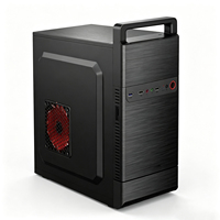 Boîtier d'ordinateur ATX Mini ITX 350 mm portable compact 4 emplacements PCI HDD SSD Bonne ventilation Accessoires pour hôte de jeu