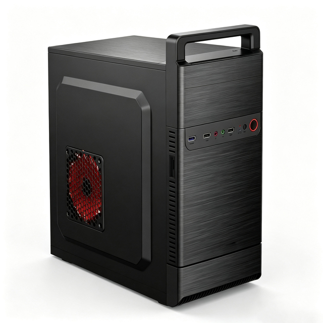 ATX Mini ITX Computer Chassis 350mm Portable Compact 4 PCI Slots HDD SSD Good Ventilation Gaming Host Accessories