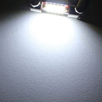 Ampoules LED Canbus 12V 41mm 31mm 36mm 3014 Festoon C5W pour éclairage de dôme de voiture, lecture de cartes et plaque d'immatriculation