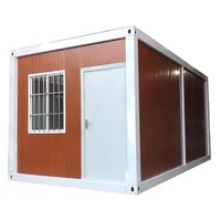 Conteneur pliable 20 pieds 40 pieds Bureau Logement Pliant Petites maisons préfabriquées Maison préfabriquée Maison en conteneur