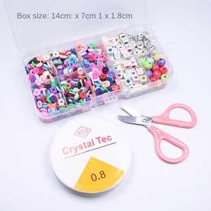 Composants de bijoux bricolage pour <span class=keywords><strong>Amazon</strong></span> Offre Spéciale 10 mètres à la main lettre <span class=keywords><strong>perles</strong></span> boîte plaqué 6mm accessoire perlé pour la fabrication de bijoux - Product Image 3