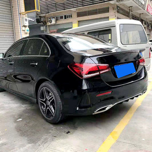 W177 Spoiler posteriore in fibra di carbonio per Mercedes-Benz <span class=keywords><strong>a</strong></span> Class <span class=keywords><strong>AMG</strong></span> A35 A45 Real Carbon Lip 2019 + - Product Image 3
