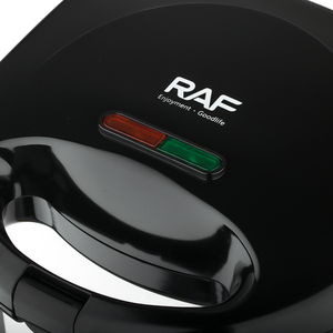 RAF 850w Uniform Heat Classic Design Double-sided Heating Breakfast Steak <b>Waffle</b> <b>Maker</b> Sandwich Sandwich <b>Maker</b> <b>Maker</b> Wa - Product Image 2