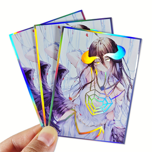 Cartes Tcg rares de conception libre holographique en couleur divers revêtements traitement de surface série <span class=keywords><strong>Manga</strong></span> cartes à collectionner Sexy Waifu - Product Image 4