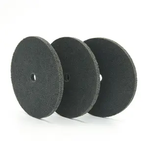 EXU 3S FIN 127X6X22 high performance unitized non woven abrasive wheel debur wheel for right angle grinder