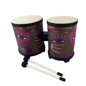 กลอง <span class=keywords><strong>BONGO</strong></span> สีสันสดใสชิ้นเดียวสำหรับตีกลองลายหมู - Product Image 4