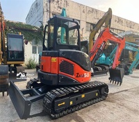 Excavator Hidrolik Kompak Hitachi ZX50U Bekas, Track Karet, Jam Operasi Rendah, Hidrolik Original, Dijual
