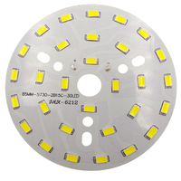 Cartes de circuits imprimés LED rondes personnalisables FR-4 12W 15W 18W SMD5730 pour ampoules, électronique intelligente