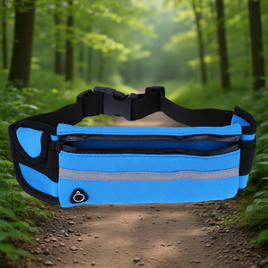 Cinturón Deportivo Db Velocity, de Nailon, Resistente al Agua, con Cierre de Cremallera, para Actividades al Aire Libre, Unisex, Color Azul Cielo - Product Image 2