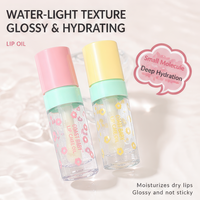 Huile à lèvres hydratante et repulpante, prévient les gerçures, laisse les lèvres brillantes et lisses, exfolie, 6g, étiquetage personnalisé, logo personnalisé