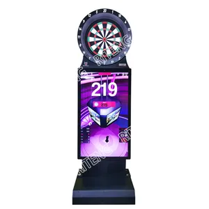 Clásico Vsphoenix Led Display Coin Operated Juegos de dardos comerciales Vuelos Pantalla profesional Internet Dart Board Precio de la máquina