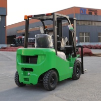Chariot élévateur diesel haute performance de 2 tonnes avec moteur ISUZU C240 d'origine, chariot élévateur de entrepôt certifié CE