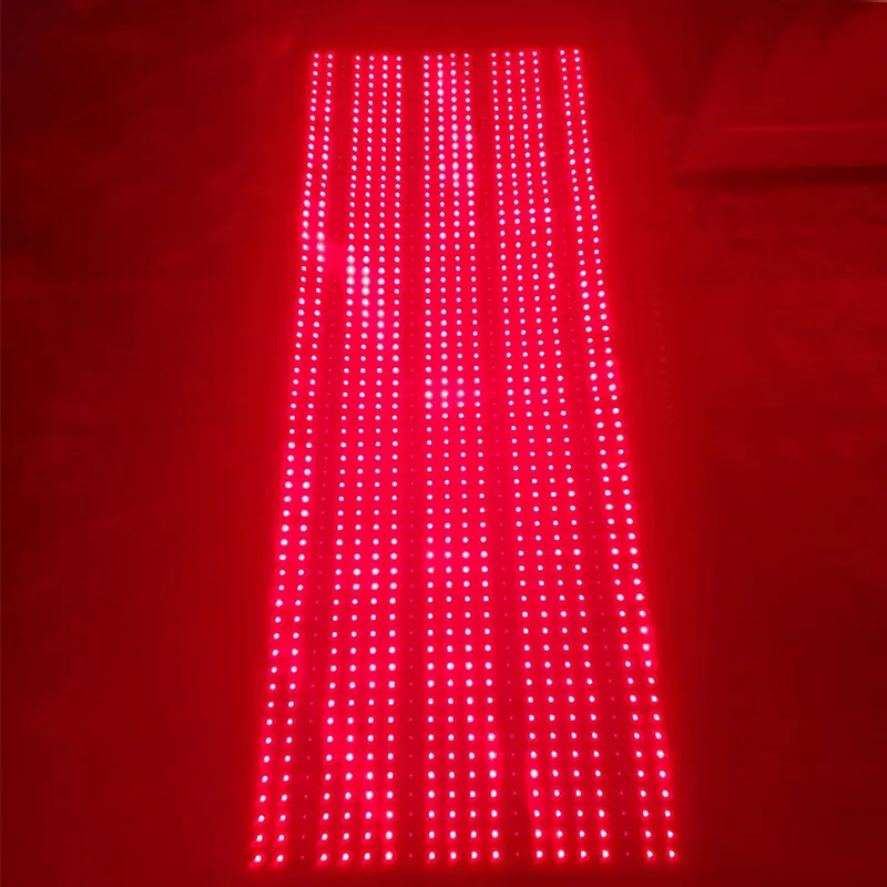 Tapis de lumière infrarouge Nir rouge personnalisé avec logo 660nm 850nm couverture de thérapie par lumière rouge proche infrarouge