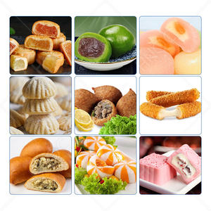 HNOC Maquina De La Croqueta commerciale Kubba Kibbeh piccola torta di luna macchina doppia imbottitura Mochi Encrust - Product Image 6