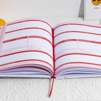 Cuaderno de Tapa Dura Premium A6, Diario con Logotipo Grabado, Laminación Brillante, Papel Reciclado FSC para Recuerdo de Boda, Venta al Por Mayor OEM