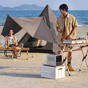Estación de Energía Portátil Inteligente Mijia Outdoor Power 1000Pro, 1800W, Batería de Litio-Polímero de 280000mAh, Resistente al Agua IP67, Carga USB-C y USB - Product Image 4