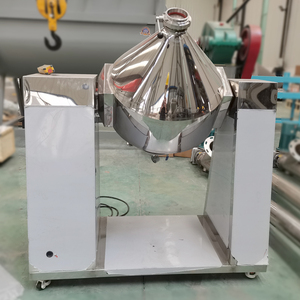 Mezclador agitador de doble cono completamente automático, componente de Motor de núcleo SUS316L de acero inoxidable para plásticos de polvo seco químico alimentario - Product Image 4