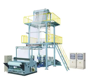Two Layer Co-Extrusion Film Blowing Machine for Courier Bag Film, Agriculture Film