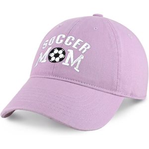 Soccer Mom <b>Baseball</b> <b>Cap</b> Embroidered Cotton Twill Unisex Hat For Women And Men - Product Image 2