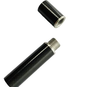 Poteau télescopique en fibre de carbone avec fils twist lock/2m 3m 4m tente de camping de 6 mètres <span class=keywords><strong>petit</strong></span> poteau télescopique extensible en fibre de carbone - Product Image 5